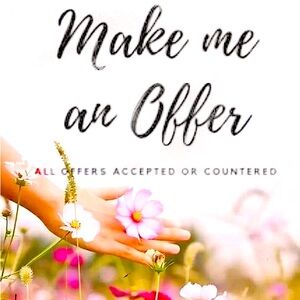 Make a reasonable Offer or Bundle your likes for amazing discounts